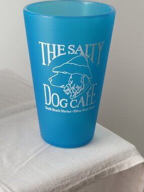Salty Dog Blue Silicone Pint Glass- Beach